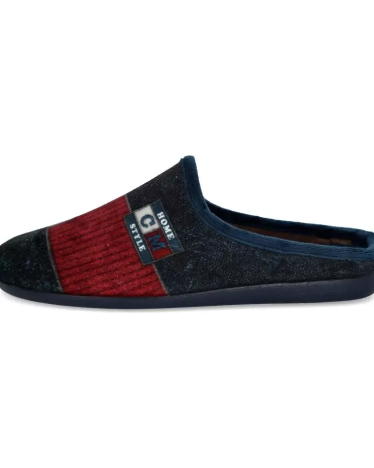 CALZAMUR Calzado De Casa De Hombre 30492 Zapatillas De Casa Hombr Azul Outlet