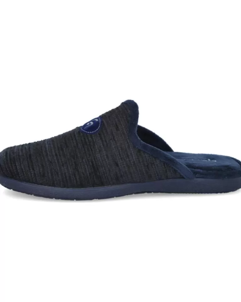 GARZON Calzado De Casa De Hombre 6001-466 Zapatillas De Casa Homb Azul New