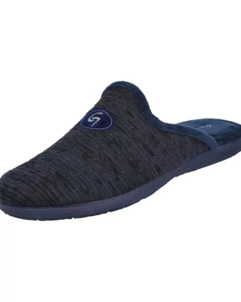 GARZON Calzado De Casa De Hombre 6001-466 Zapatillas De Casa Homb Azul New