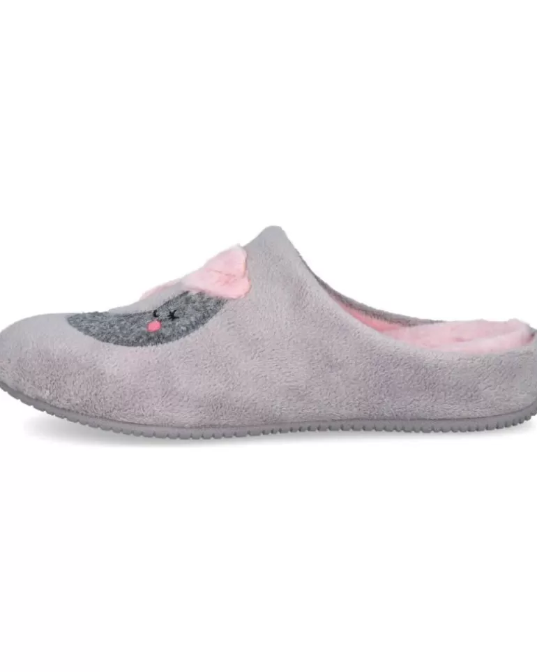 GARZON Calzado De Casa De Mujer 15325-247 Zapatillas De Casa Muj Gris Shop