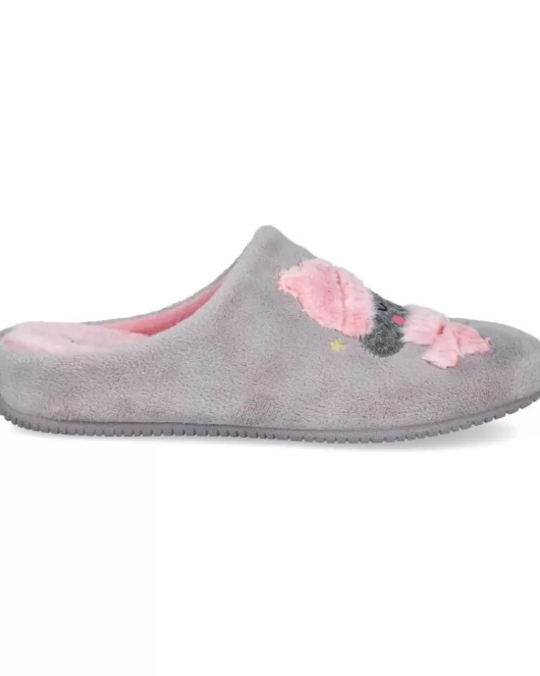 GARZON Calzado De Casa De Mujer 15325-247 Zapatillas De Casa Muj Gris Shop