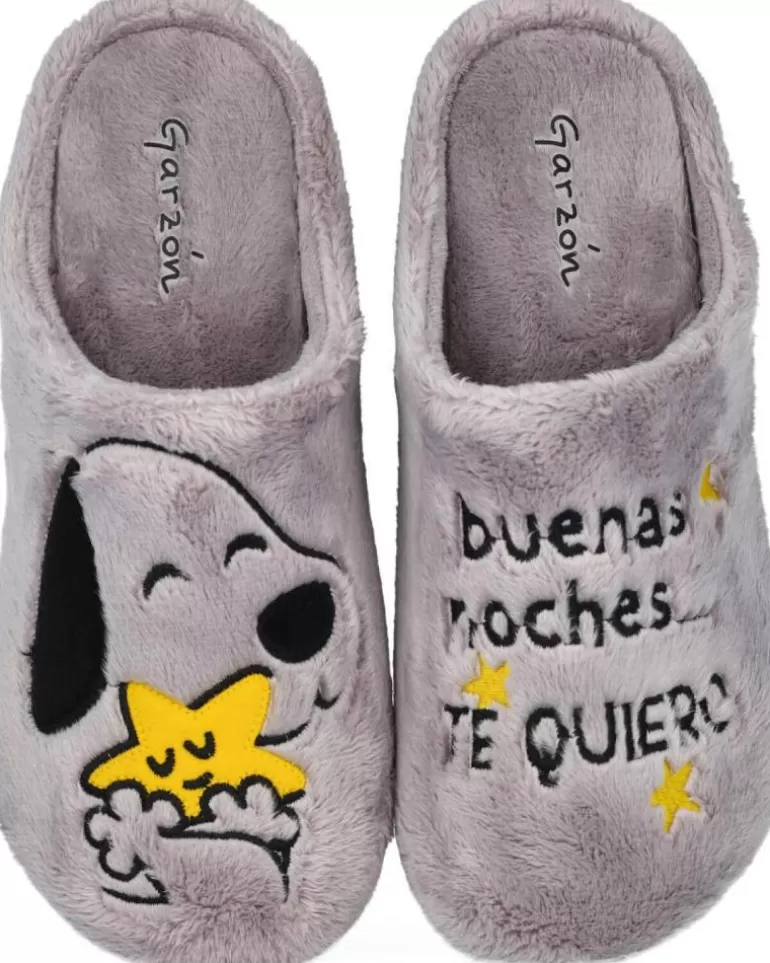 GARZON Calzado De Casa De Mujer 15336-275 Zapatillas De Casa Muj Gris Flash Sale