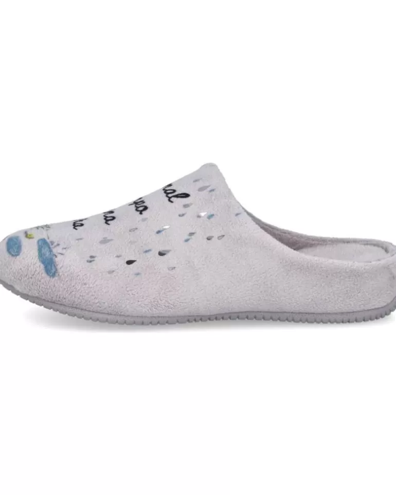 GARZON Calzado De Casa De Mujer 15342-247 Zapatillas De Casa Muj Gris Cheap