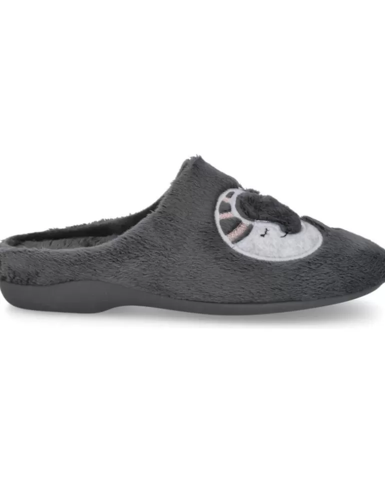 GARZON Calzado De Casa De Mujer 7306-275 Zapatillas De Casa Muje Gris Cheap