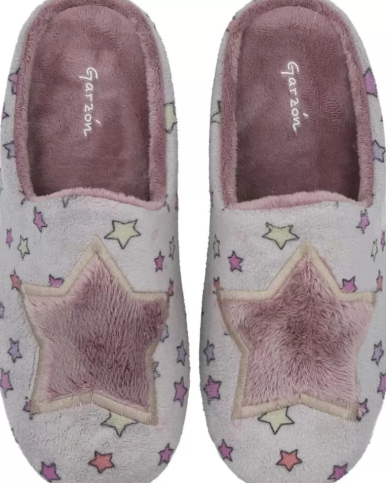 GARZON Calzado De Casa De Niña N4749-247 Zapatillas De Casa Nin Gris Fashion