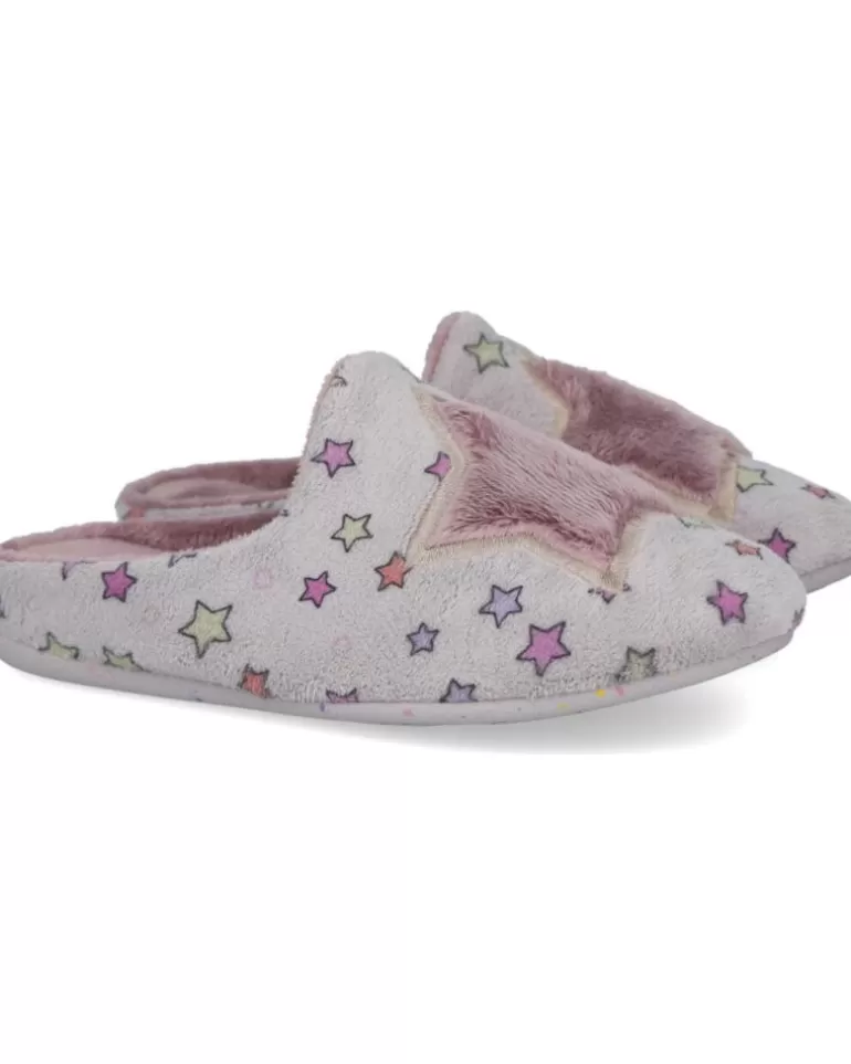 GARZON Calzado De Casa De Niña N4749-247 Zapatillas De Casa Nin Gris Fashion