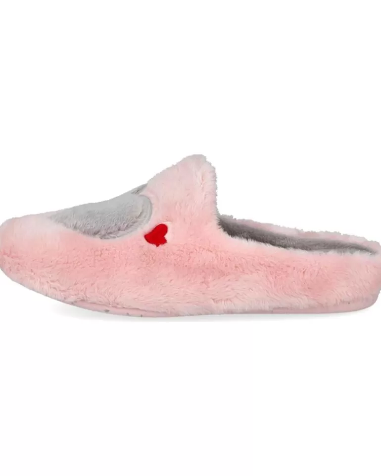 GARZON Calzado De Casa De Niña N4756-275 Zapatillas De Casa Nin Rosa New