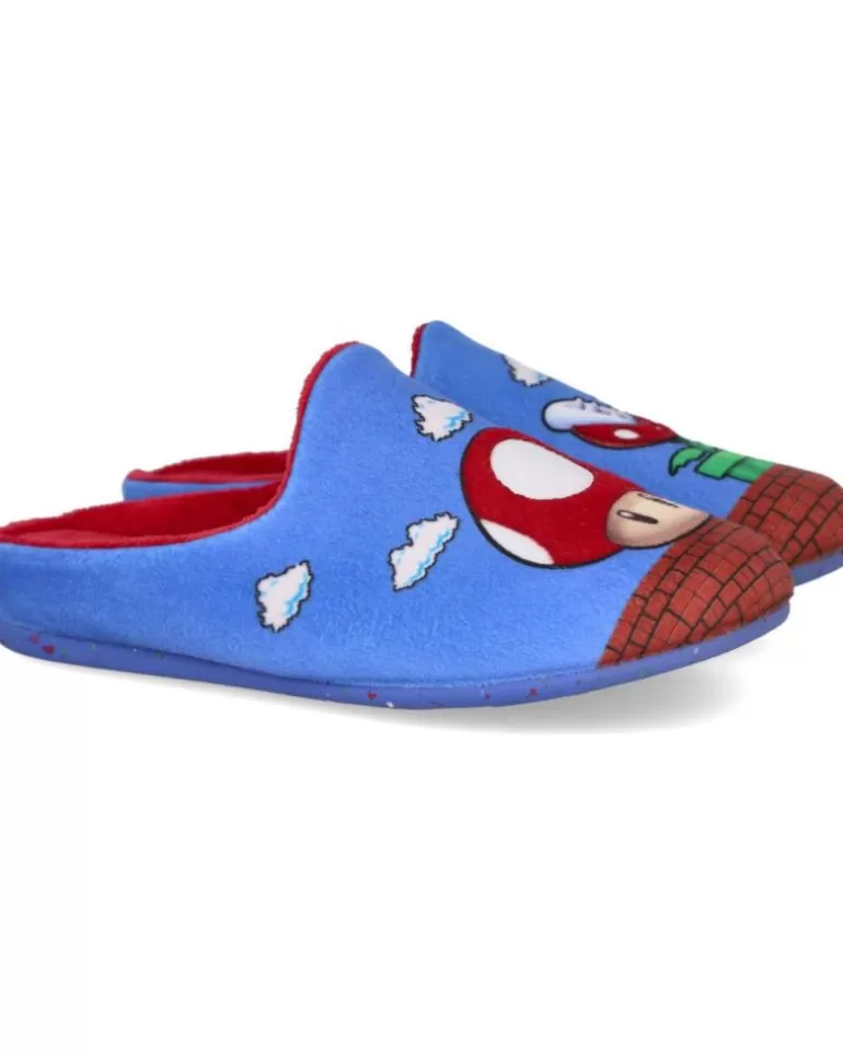 GARZON Calzado De Casa De Niño N4750-246 Zapatillas De Casa Nin Azul Fashion