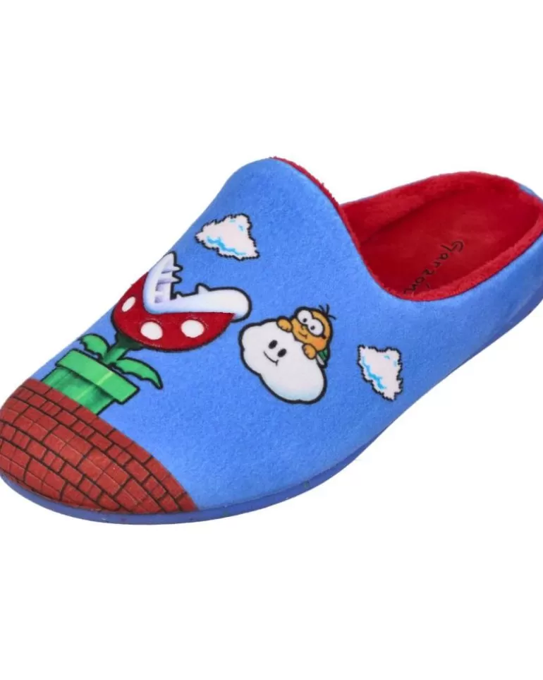 GARZON Calzado De Casa De Niño N4750-246 Zapatillas De Casa Nin Azul Fashion