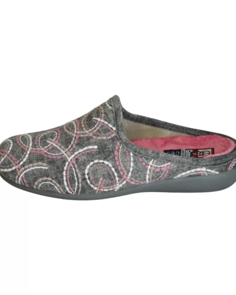 GEMA COMFORT Calzado De Casa De Mujer Gema Confort - Zapatillas Para El Hogar Plantillas Extraib Gris Cheap