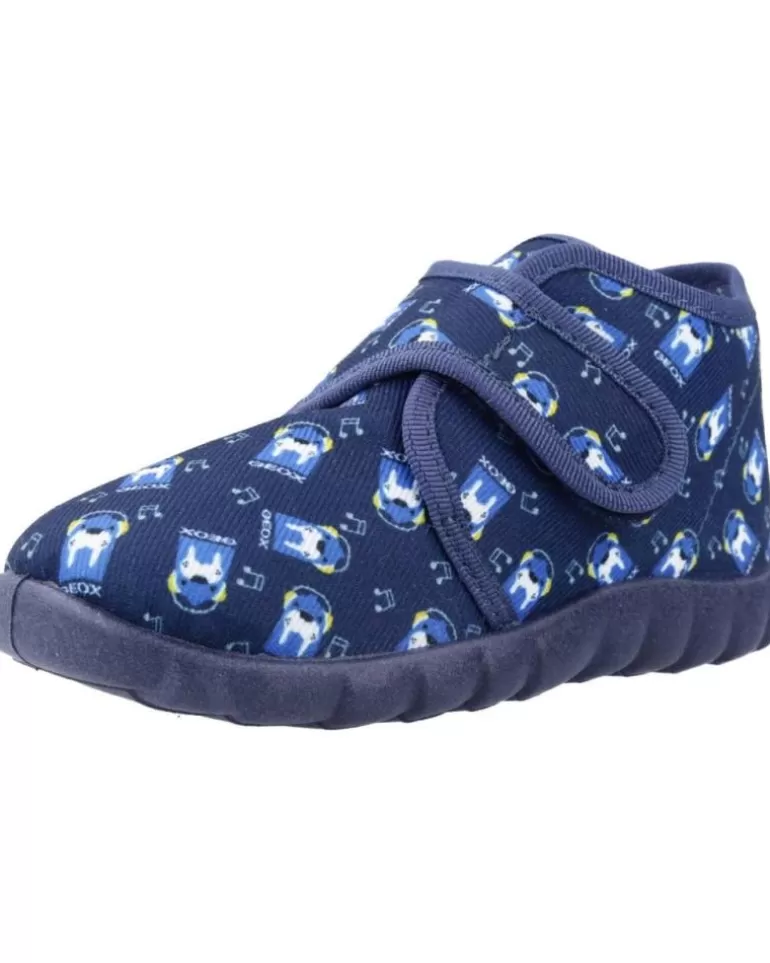 GEOX Calzado De Casa De Niño B Zyzie Boy Azul Hot