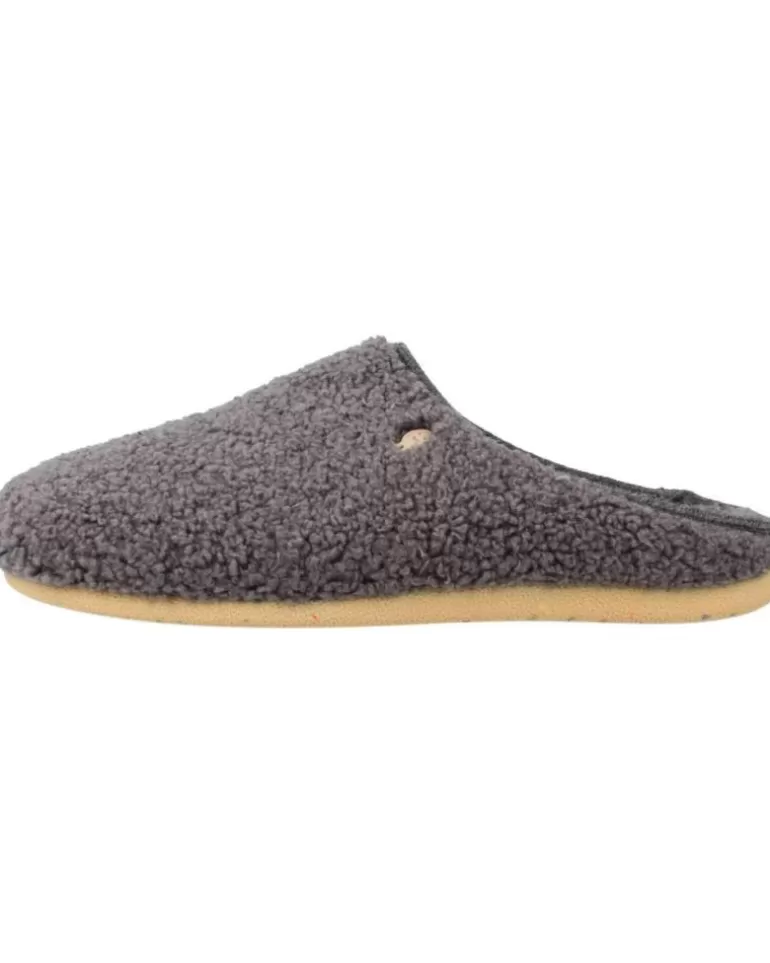 HOT POTATOES Calzado De Casa De Hombre Nordfyn Gris Outlet