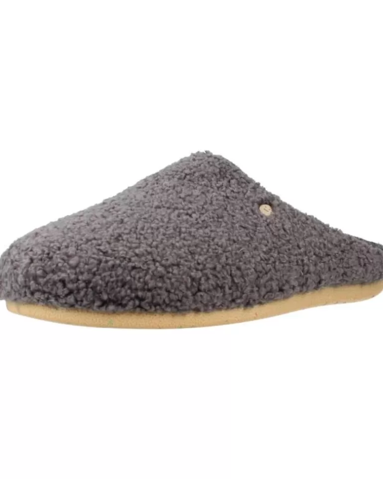 HOT POTATOES Calzado De Casa De Hombre Nordfyn Gris Outlet