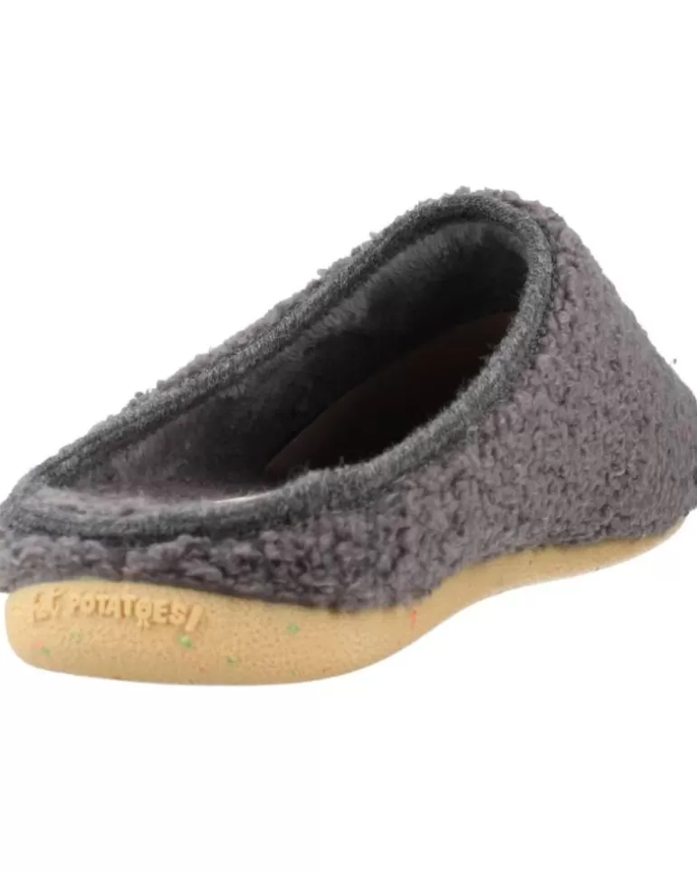 HOT POTATOES Calzado De Casa De Hombre Nordfyn Gris Outlet