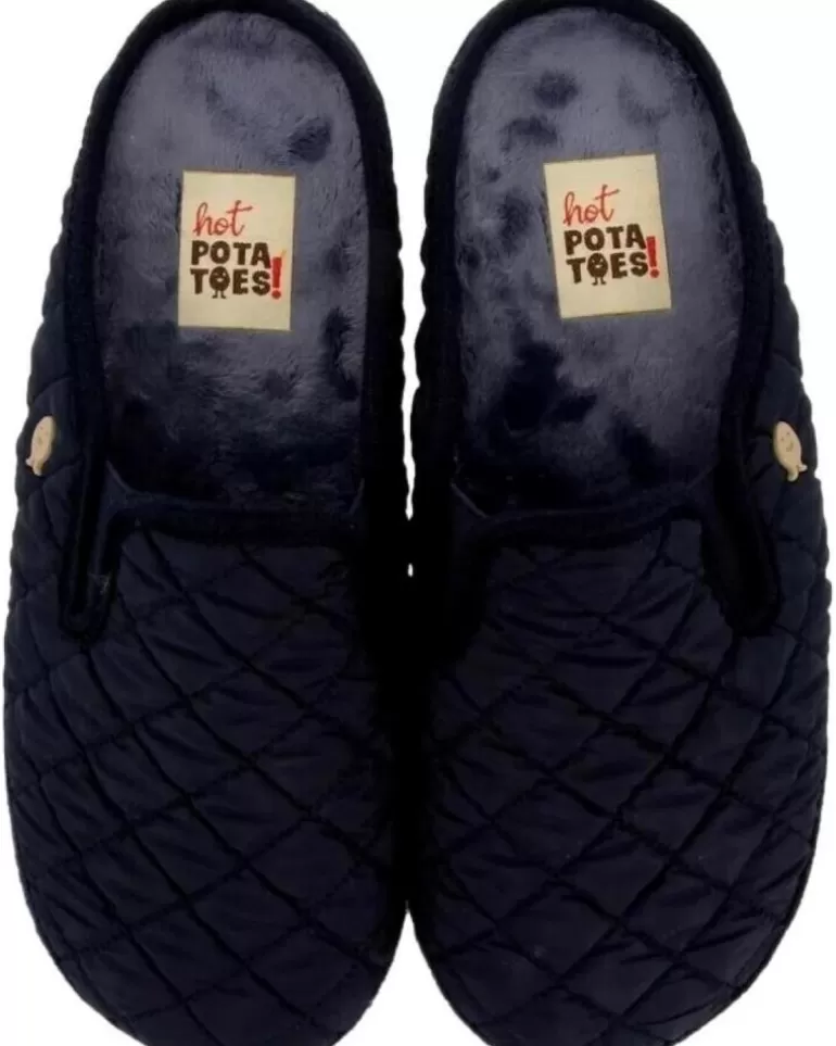HOT POTATOES Calzado De Casa De Hombre Zapatilla Casa Gioseppo 70179 Azul Best