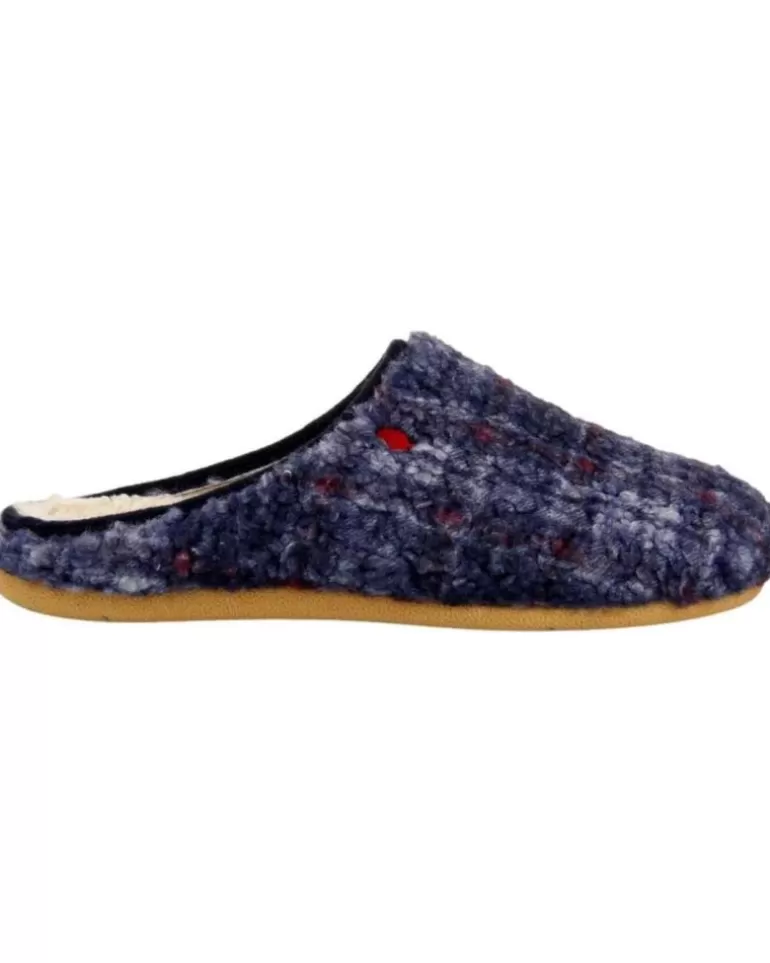 HOT POTATOES Calzado De Casa De Hombre Zapatillas Casa Hombre Ramsau 70103 Azul Sale
