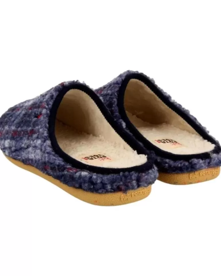 HOT POTATOES Calzado De Casa De Hombre Zapatillas Casa Hombre Ramsau 70103 Azul Sale