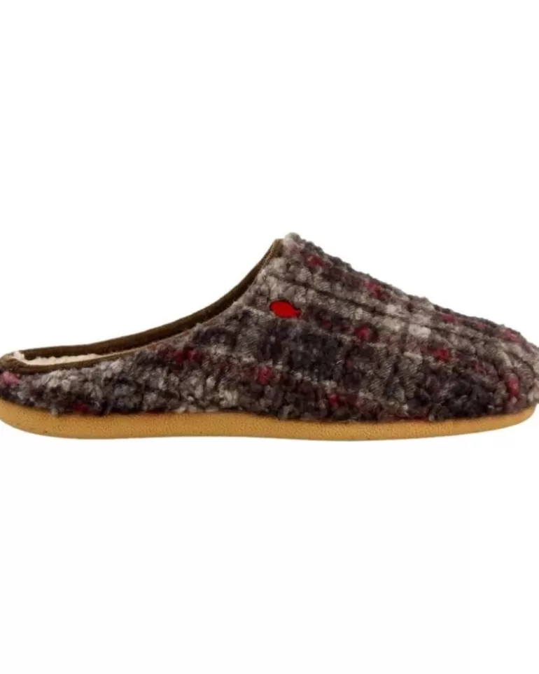 HOT POTATOES Calzado De Casa De Hombre Zapatillas Casa Hombre Ramsau 70103 Marron Cheap