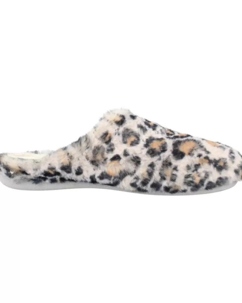 HOT POTATOES Calzado De Casa De Mujer Rosholt Animal Print Discount