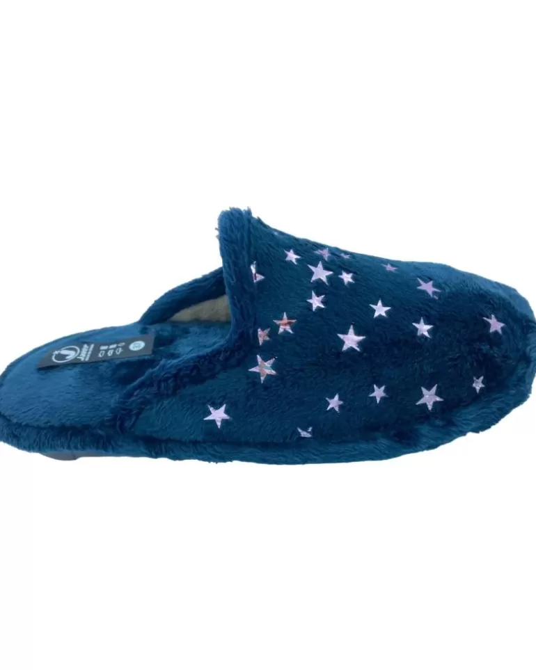 JAVER Calzado De Casa De Mujer Zapatilla Casa Relax Marino Discount