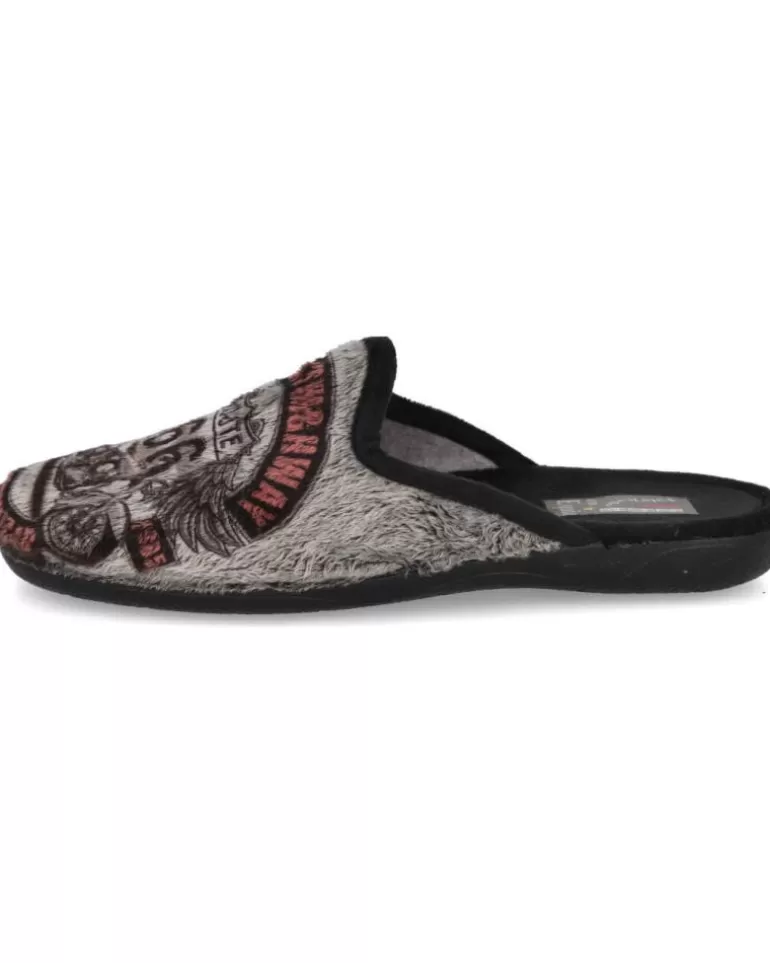 L&R SHOES Calzado De Casa L&R Shoes De Hombre Lr Shoes 60-B-Iceber Zapatillas De Cas Negro Hot