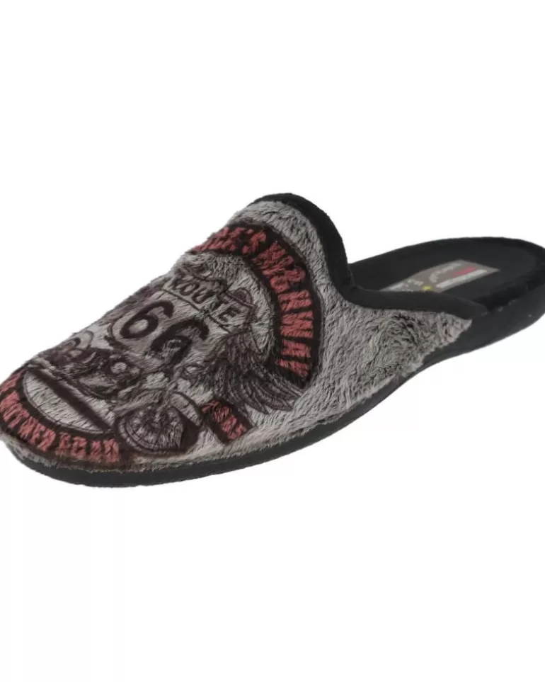 L&R SHOES Calzado De Casa L&R Shoes De Hombre Lr Shoes 60-B-Iceber Zapatillas De Cas Negro Hot