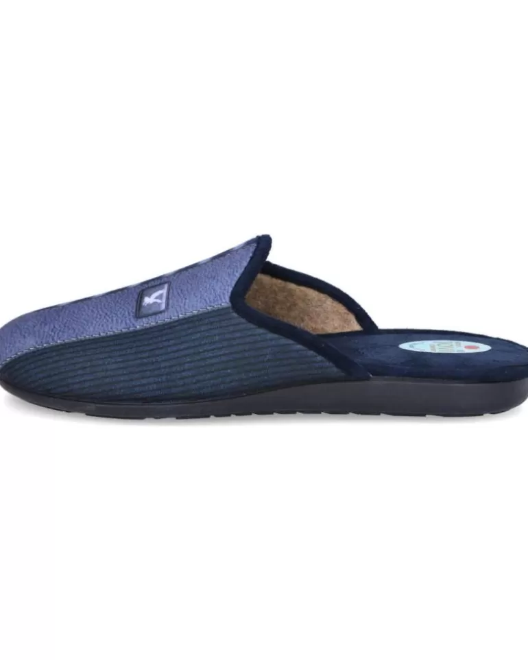 L&R SHOES Calzado De Casa L&R Shoes De Hombre Lr Shoes 8303 Zapatillas De Casa Hombr Azul Discount