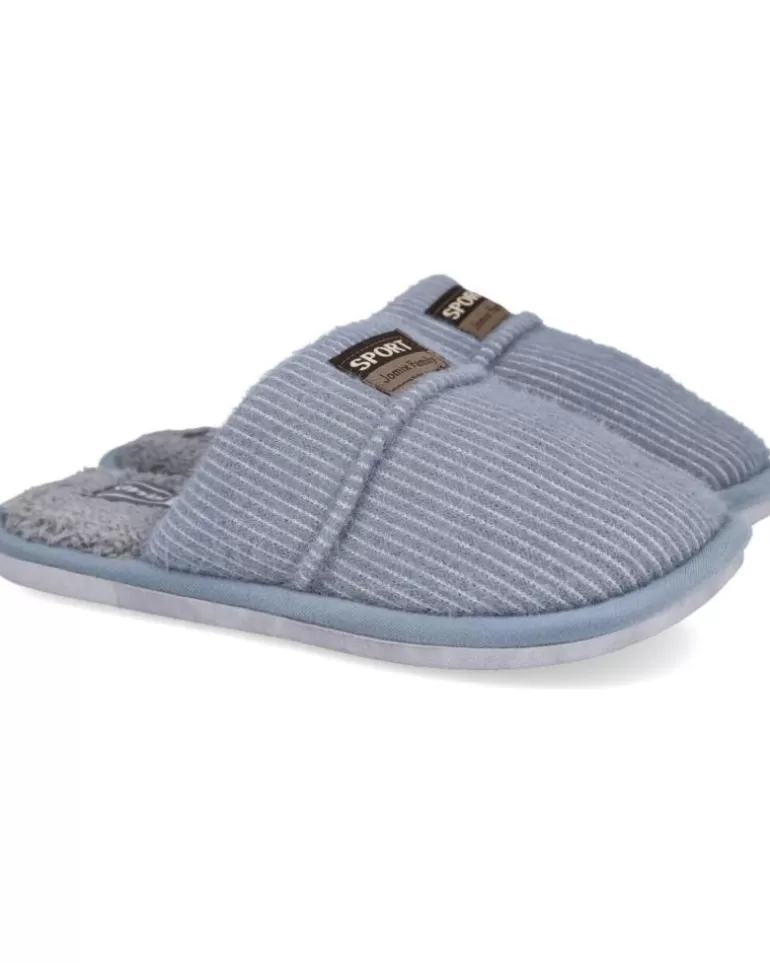 L&R SHOES Calzado De Casa L&R Shoes De Hombre Lr Shoes Mu7295 Zapatillas De Casa Hom Azul Online