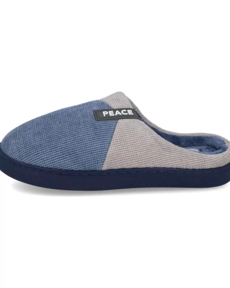 L&R SHOES Calzado De Casa L&R Shoes De Hombre Lr Shoes Mu8591 Zapatillas De Casa Hom Azul Online