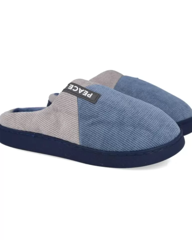 L&R SHOES Calzado De Casa L&R Shoes De Hombre Lr Shoes Mu8591 Zapatillas De Casa Hom Azul Online