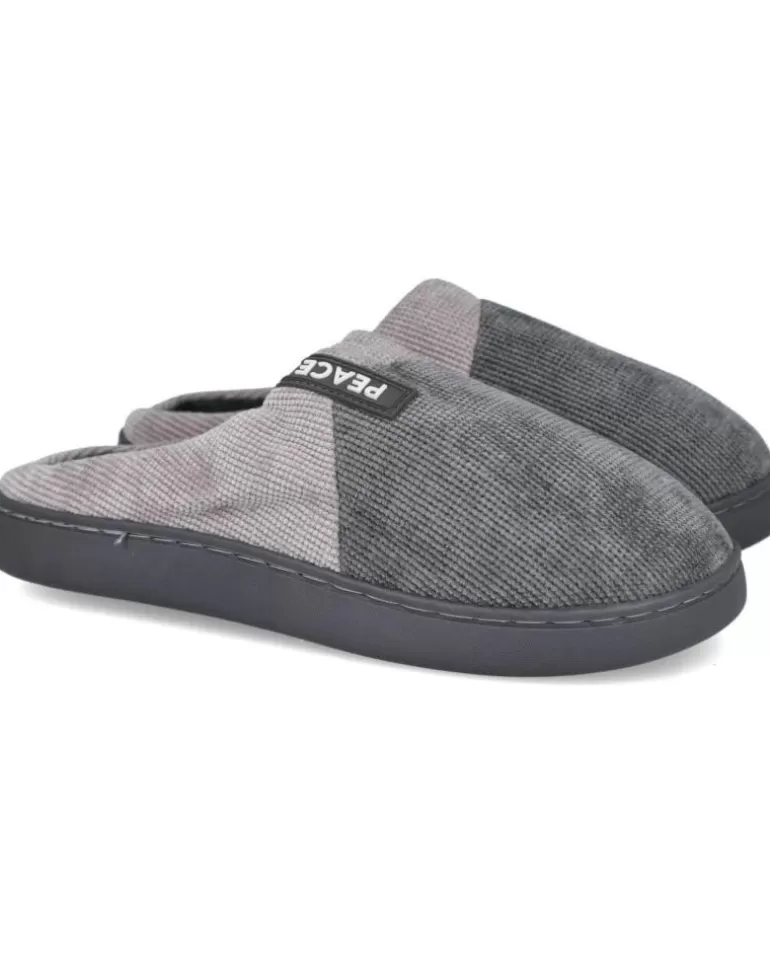 L&R SHOES Calzado De Casa L&R Shoes De Hombre Lr Shoes Mu8591 Zapatillas De Casa Hom Gris Outlet