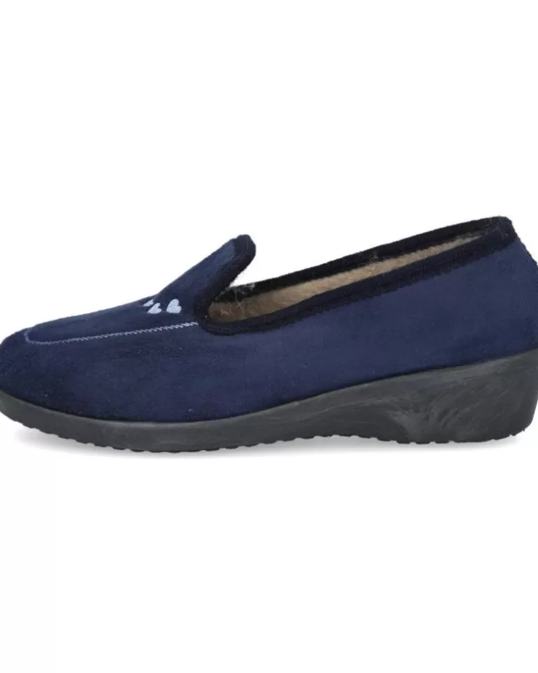 L&R SHOES Calzado De Casa L&R Shoes De Mujer Lr Shoes 2204114 Zapatillas De Casa Mu Azul Flash Sale