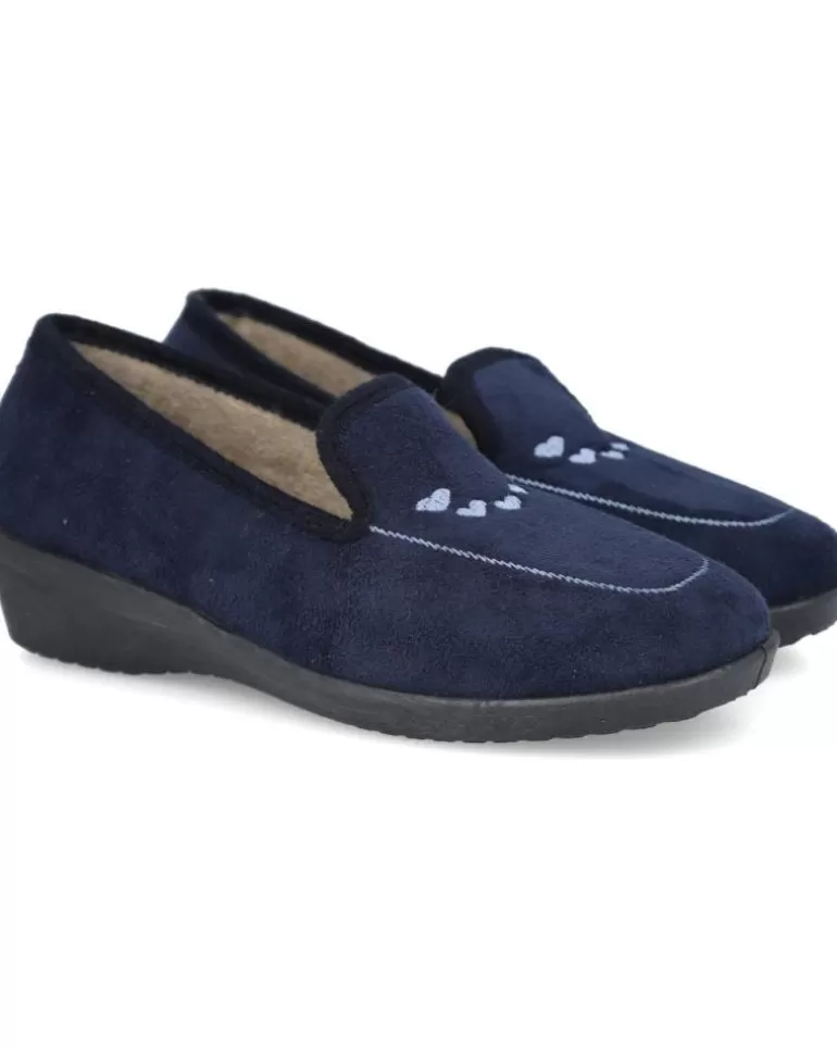 L&R SHOES Calzado De Casa L&R Shoes De Mujer Lr Shoes 2204114 Zapatillas De Casa Mu Azul Flash Sale