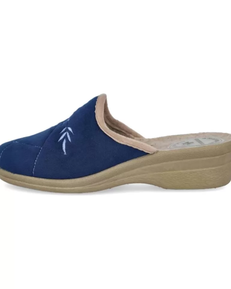 L&R SHOES Calzado De Casa L&R Shoes De Mujer Lr Shoes 6603401 Zapatillas De Casa Mu Azul Hot