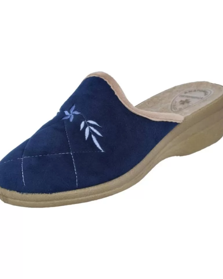 L&R SHOES Calzado De Casa L&R Shoes De Mujer Lr Shoes 6603401 Zapatillas De Casa Mu Azul Hot