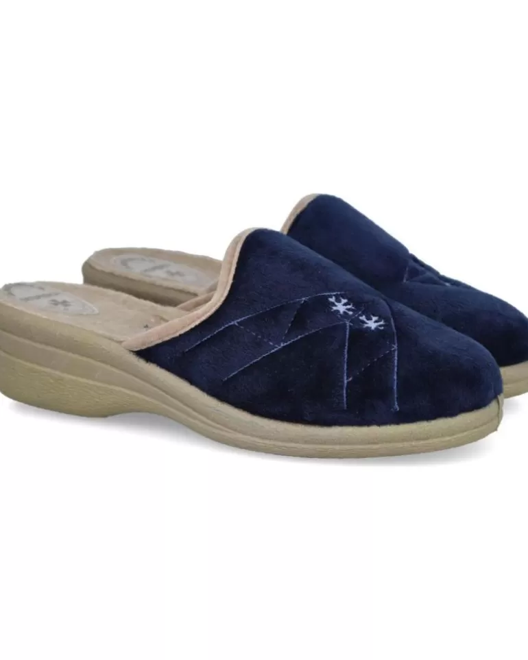 L&R SHOES Calzado De Casa L&R Shoes De Mujer Lr Shoes 6603405 Zapatillas De Casa Mu Marino Clearance