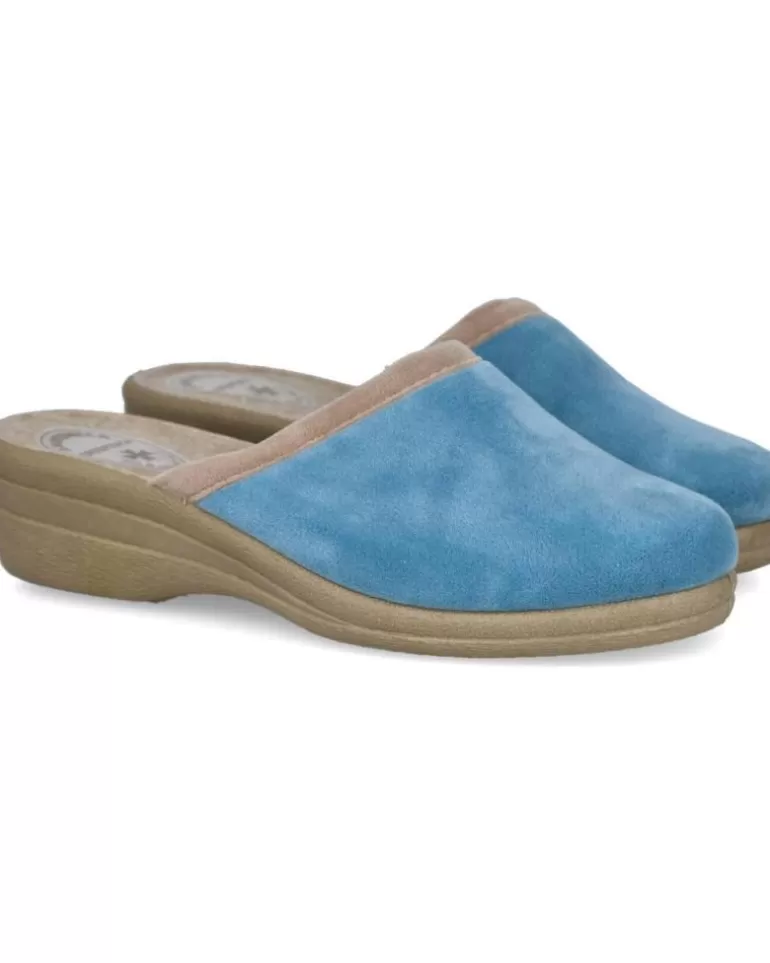L&R SHOES Calzado De Casa L&R Shoes De Mujer Lr Shoes 66134 Zapatillas De Casa Muje Azulon Store