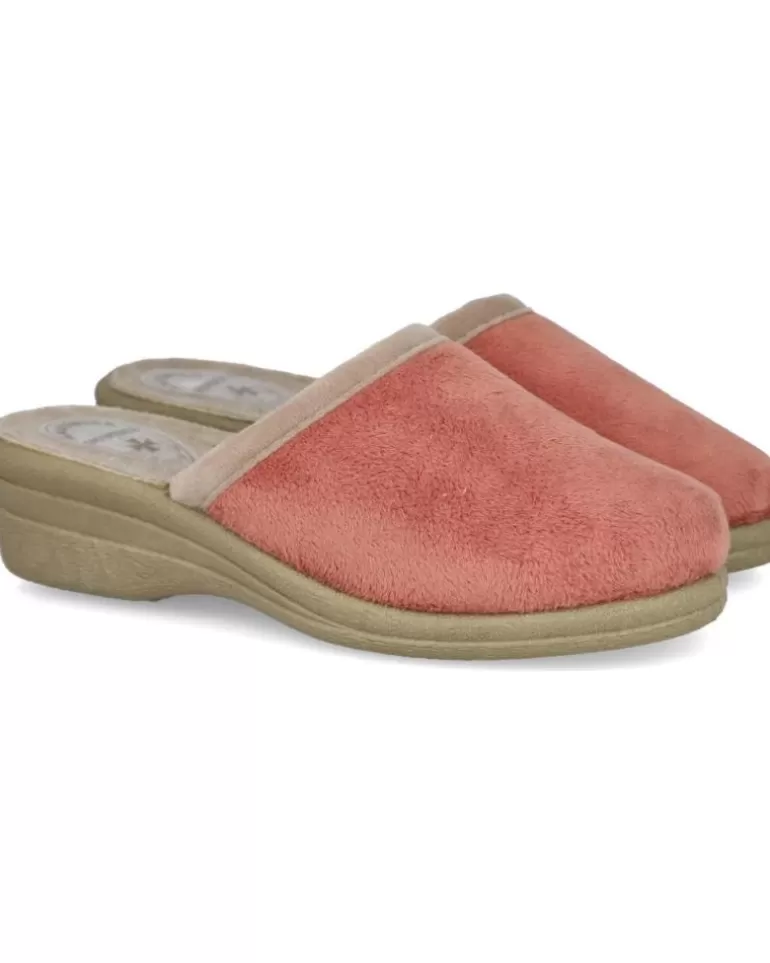 L&R SHOES Calzado De Casa L&R Shoes De Mujer Lr Shoes 66134 Zapatillas De Casa Muje Teja Shop