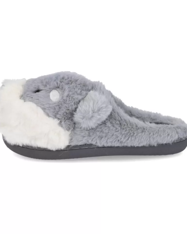 L&R SHOES Calzado De Casa L&R Shoes De Niña Lr Shoes Mb8742 Zapatillas Casa Niños Gris Flash Sale