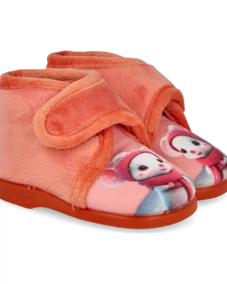 L&R SHOES Calzado De Casa L&R Shoes De Niña Lr Shoes Md100-6 Zapatillas De Casa Be Naranja Best Sale
