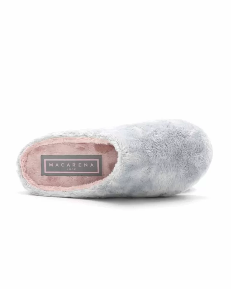 MACARENA Calzado De Casa De Mujer Y Niña Chinela Anais 42 Gris Flash Sale
