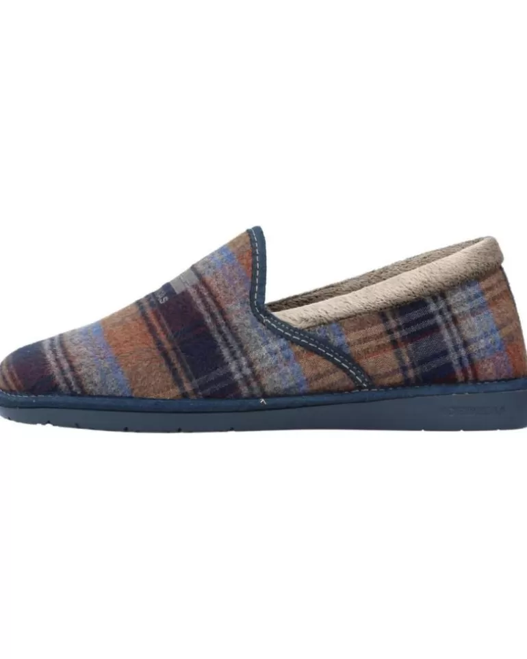 NORDIKAS Calzado De Casa De Hombre Arizona Azul Discount