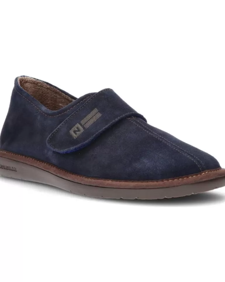 NORDIKAS Calzado De Casa De Hombre Pantufla Alfelpado Top Line 374 Marino Shop