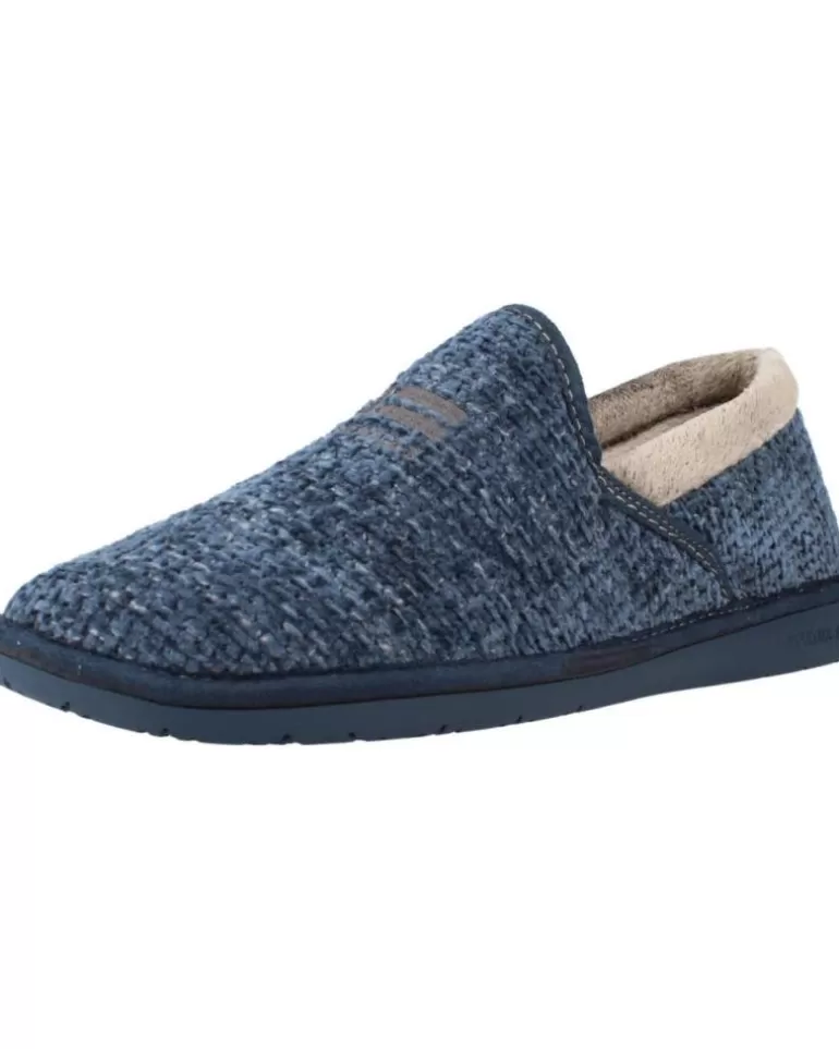 NORDIKAS Calzado De Casa De Hombre Siberia Azul Cheap
