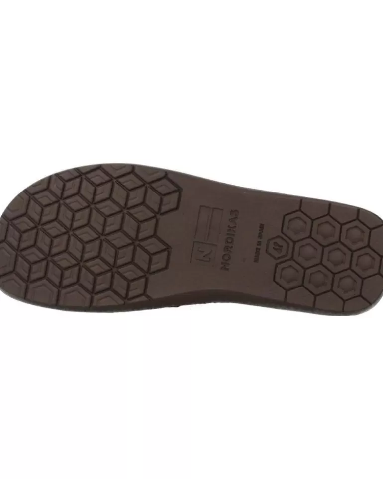 NORDIKAS Calzado De Casa De Hombre Top Line Afelpado Marron Discount