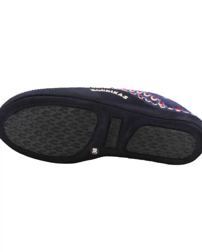 NORDIKAS Calzado De Casa De Mujer Cabana Classic Azul Cheap