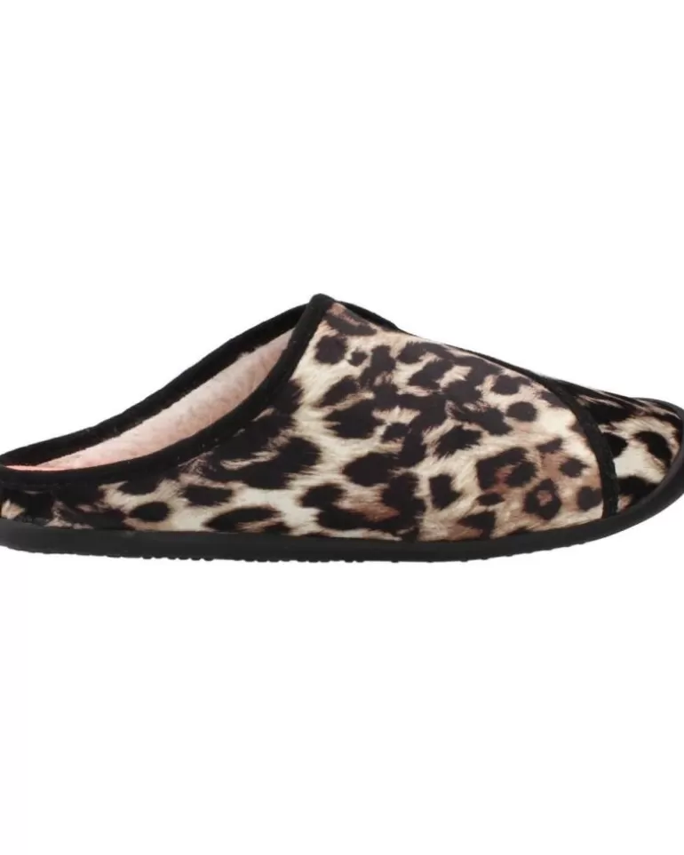 NORDIKAS Calzado De Casa De Mujer Lince Nix Animal Print Online