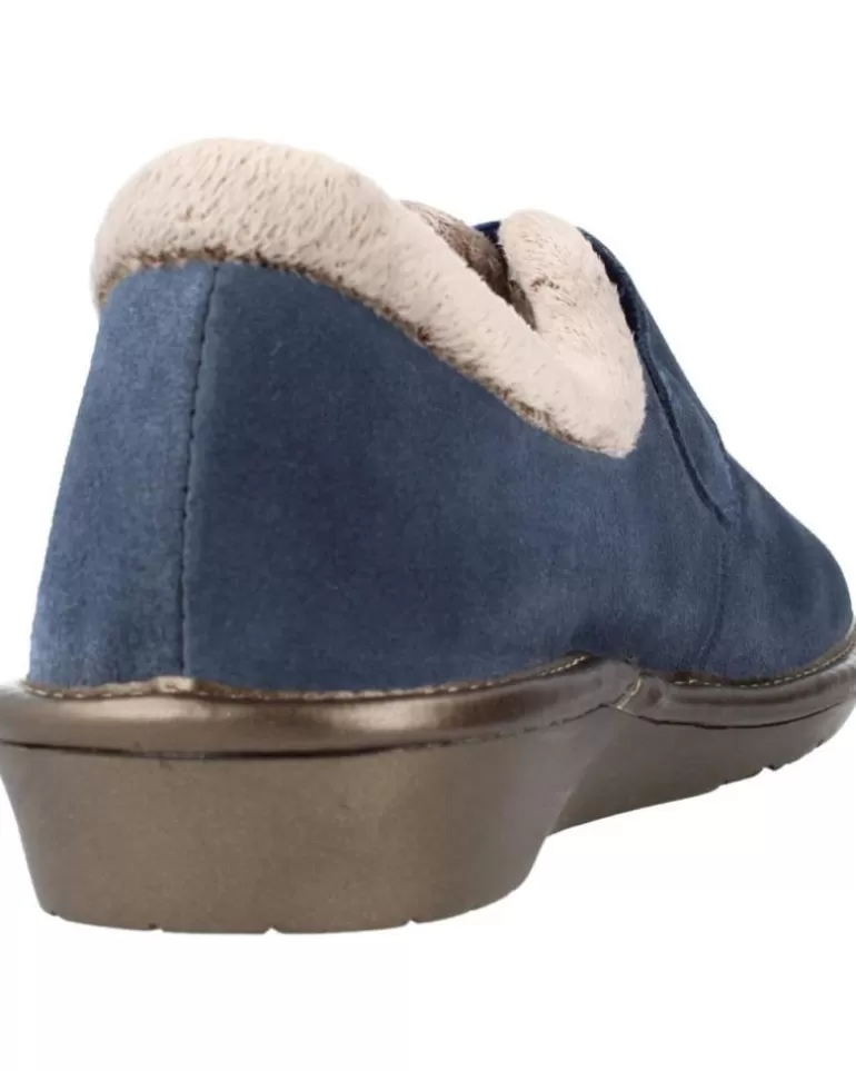 NORDIKAS Calzado De Casa De Mujer Top Line Azul Shop