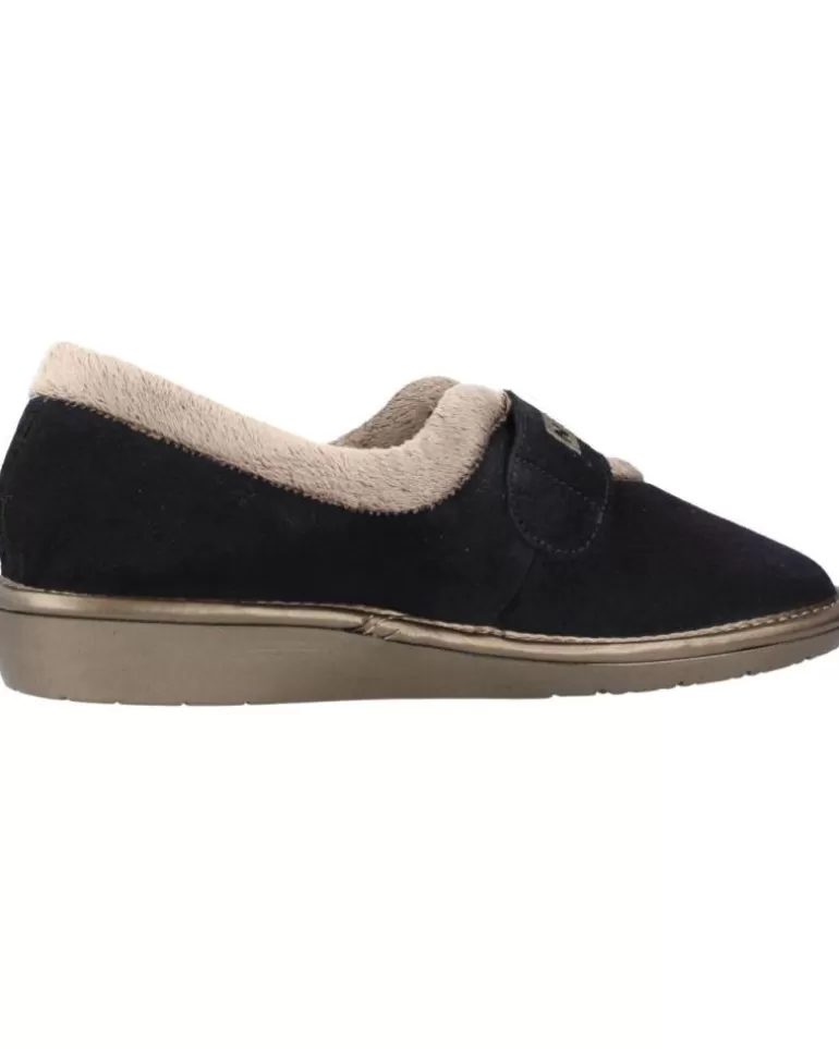 NORDIKAS Calzado De Casa De Mujer Top Line Azul Best