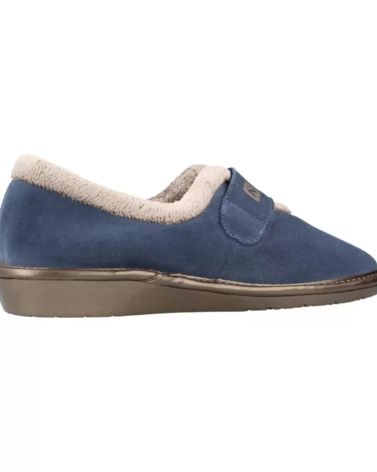 NORDIKAS Calzado De Casa De Mujer Top Line Azul Shop